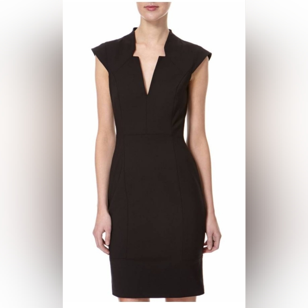 French connection black dress size 6